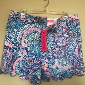 BRAND NEW Lilly Pulitzer Shorts -  Blue Grotto Commotion in the Ocean